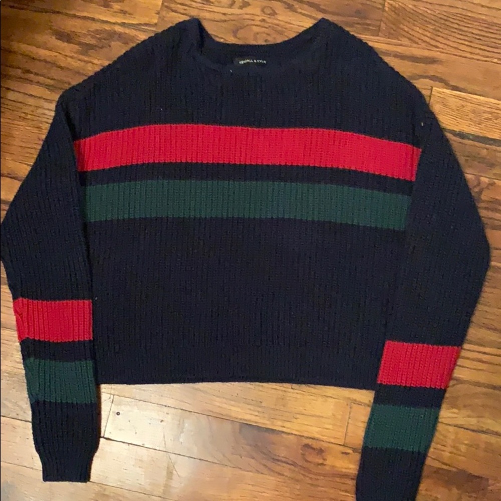 Kendall & Kylie stripped sweater
